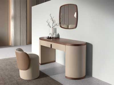 Pouf de diseño moderno con respaldo - ABA