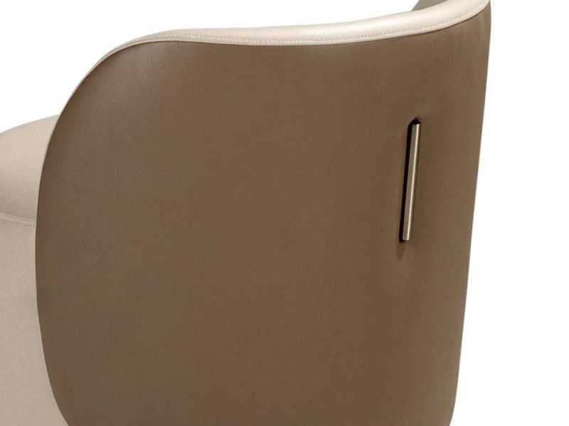 Pouf design moderne avec dossier - ABA