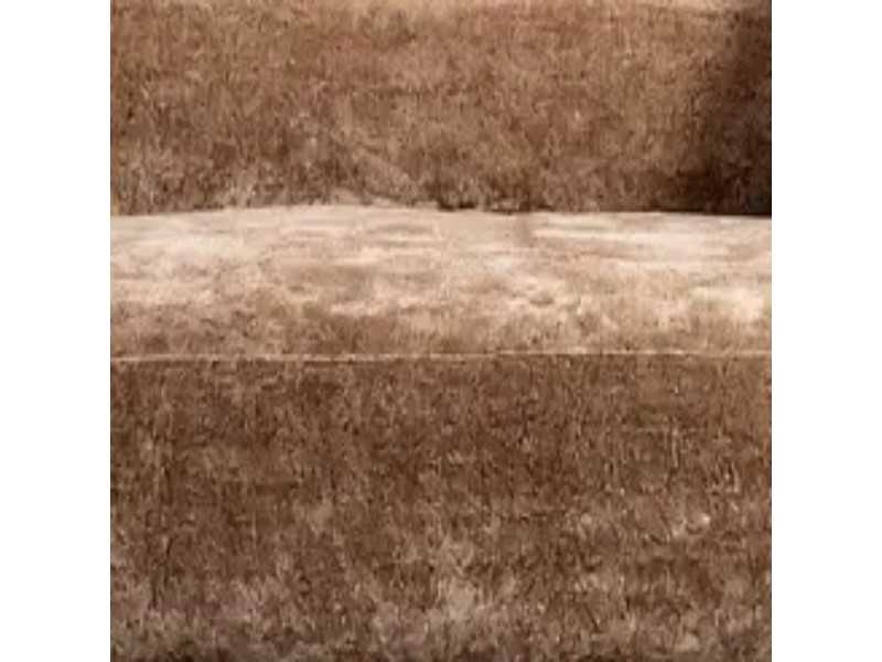 Modern design sofa upholstered in velvet - ALAIN