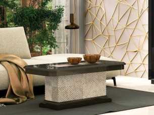 Designer and lacquered coffee table - AUBRY 2