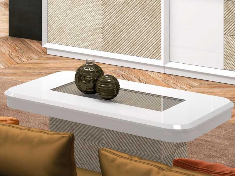 Table basse design laquée - AUBRY