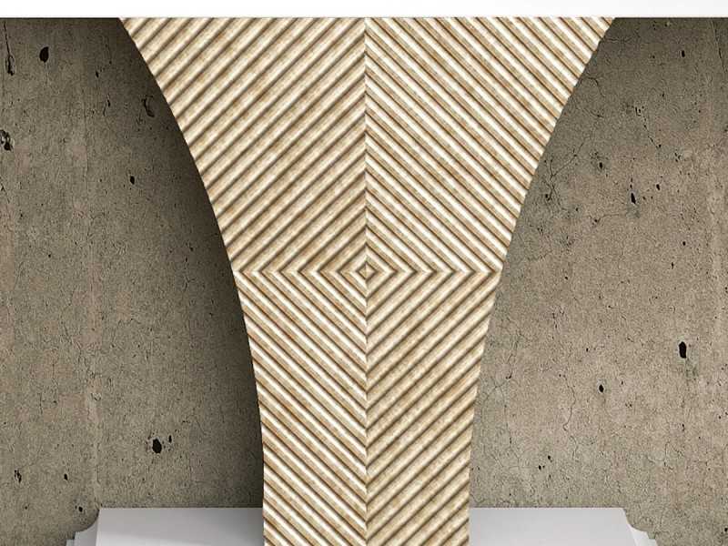 Designer lacquered console - BIBI