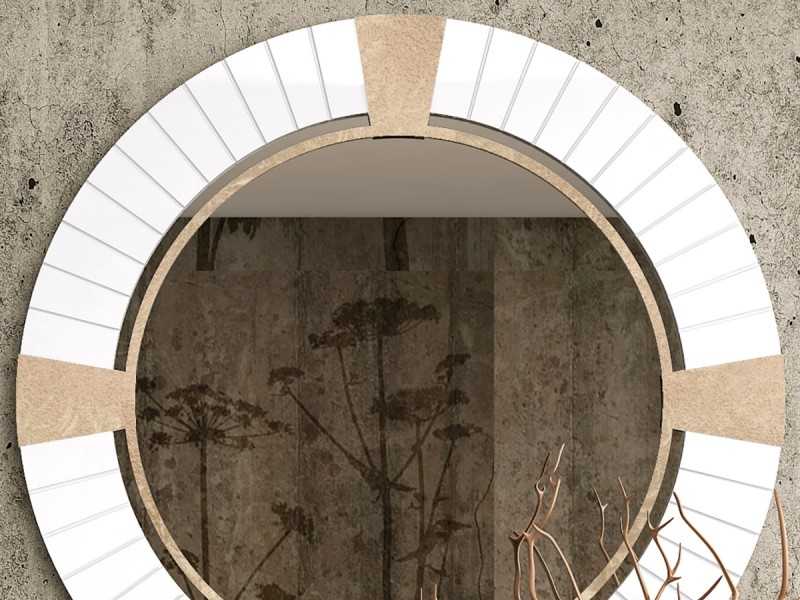 Miroir rond design - BIBI
