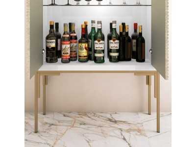 Meuble bar design avec éclairage LED - AUBRY