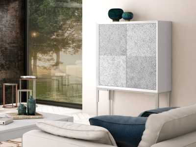 Meuble bar design avec éclairage LED - AUBRY