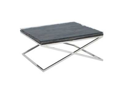 Mesa de centro cuadrada de diseño moderno - ALDONZA