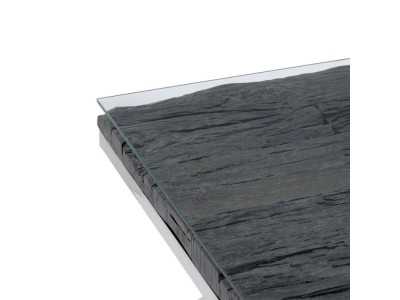 Mesa de centro cuadrada de diseño moderno - ALDONZA