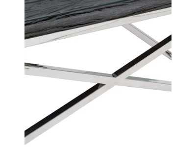 Mesa de centro cuadrada de diseño moderno - ALDONZA