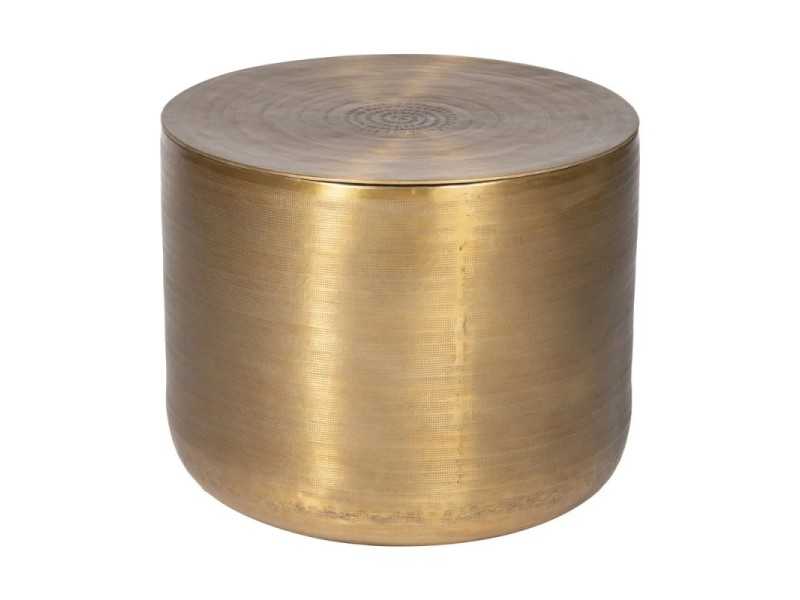 Set of 3 aluminum coffee tables - VOLARE