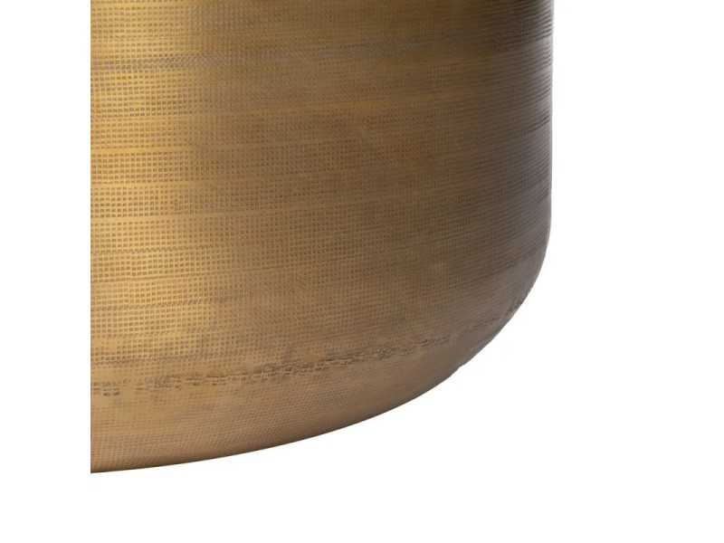 Set of 3 aluminum coffee tables - VOLARE