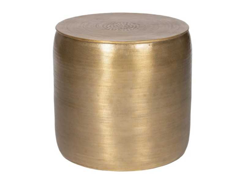 Conjunto de 3 mesas de centro de aluminio -VERNE