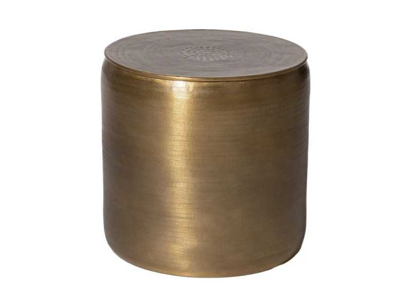 Conjunto de 3 mesas de centro de aluminio -VERNE