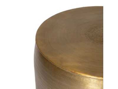 Conjunto de 3 mesas de centro de aluminio -VERNE