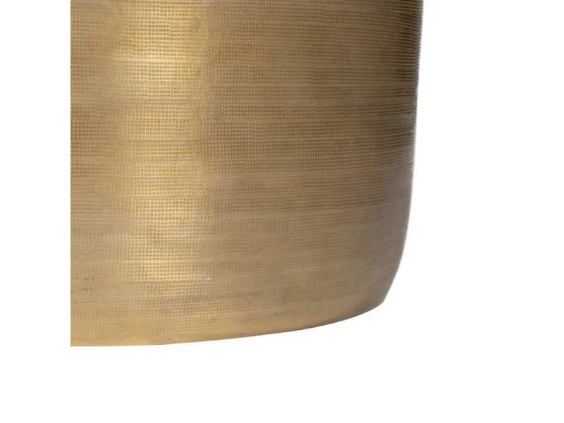 Conjunto de 3 mesas de centro de aluminio -VERNE