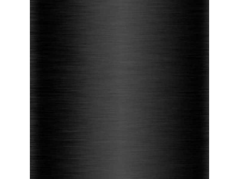 Square coffee table in black epoxy steel - TRIP