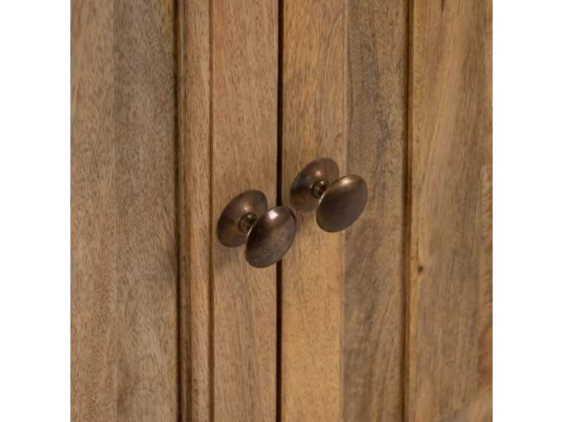 Buffet en bois avec 2 portes et 2 tiroirs - TURQUIE