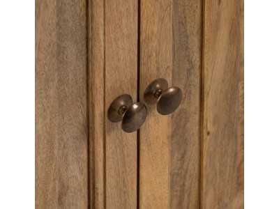 Wooden sideboard with 2 doors and 2 drawers - TURQUIE