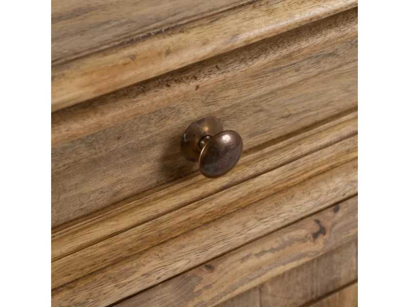 Buffet en bois avec 2 portes et 2 tiroirs - TURQUIE