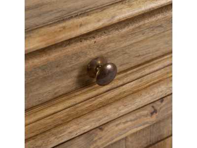 Wooden sideboard with 2 doors and 2 drawers - TURQUIE