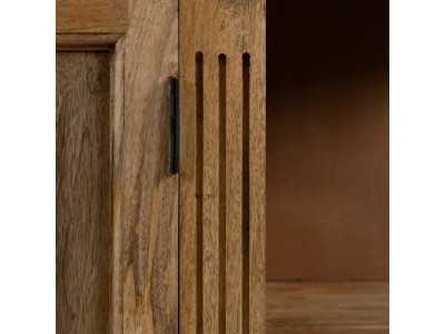 Wooden sideboard with 2 doors and 2 drawers - TURQUIE