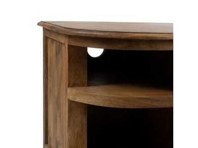 Wooden TV stand with 8 compartments and two doors - TURQUIE