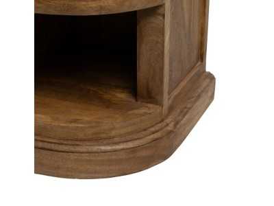 Mesa TV de madera con 8 huecos y dos puertas - TURQUIE