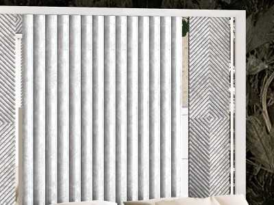 Tête de lit rembourrée et laquée au design moderne - AIMÉE