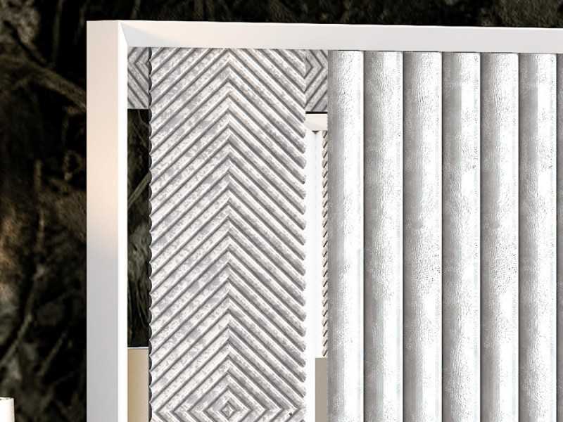 Tête de lit rembourrée et laquée au design moderne - AIMÉE