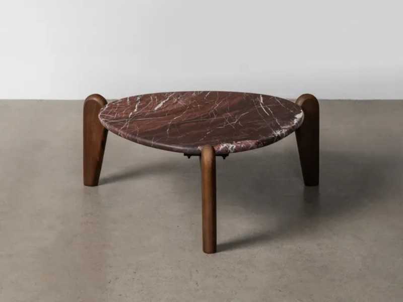 Coffee table with marble top - NOIA 1