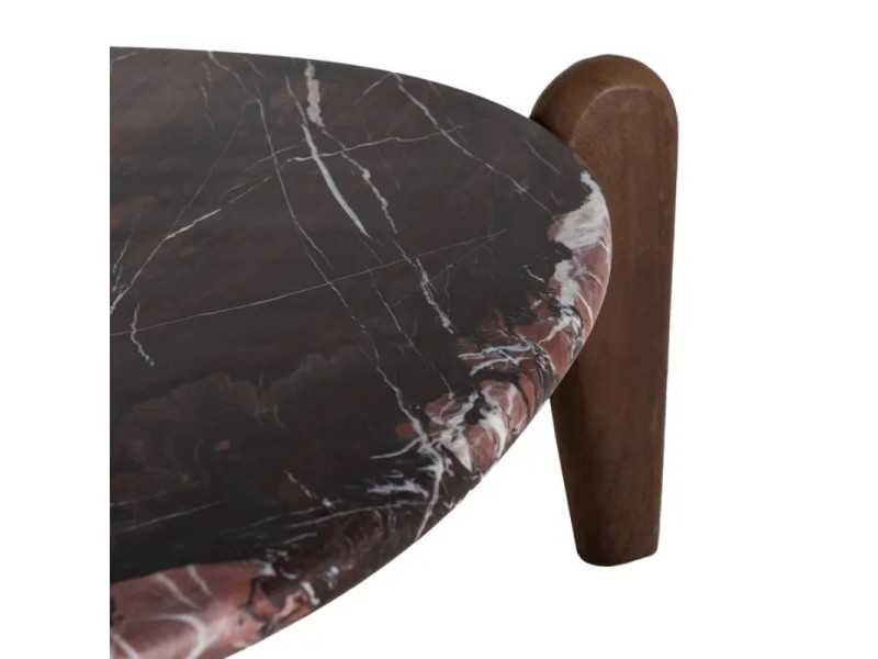 Coffee table with marble top - NOIA 1