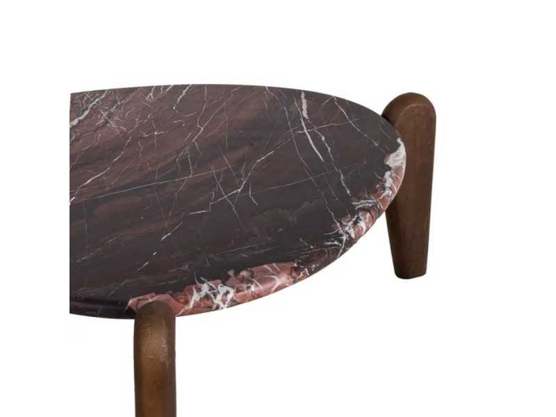 Table basse avec plateau en marbre - NOIA 1