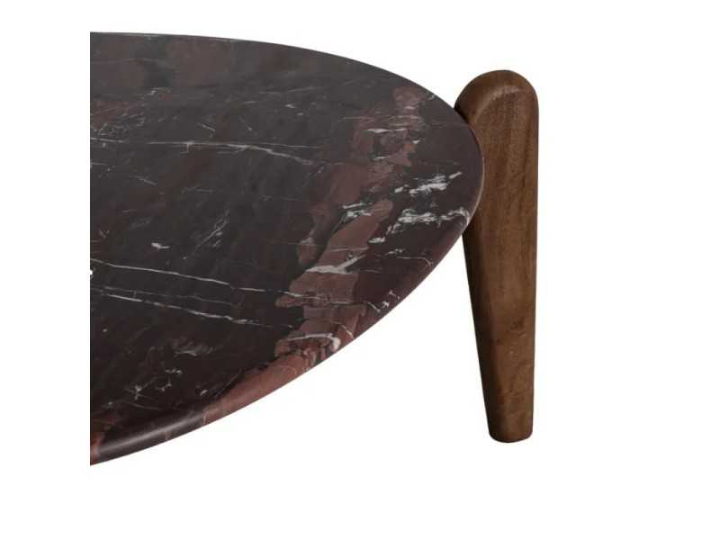 Coffee table with marble top - NOIA 2