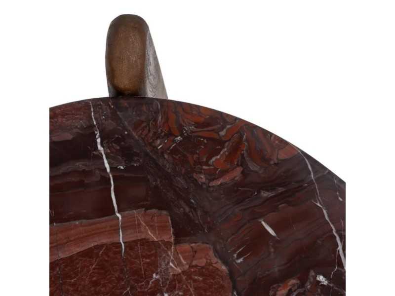 Mesa de centro con tapa de mármol - NOIA 2