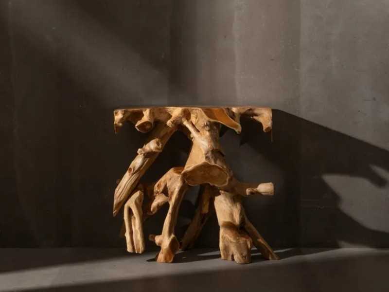 Consola de madera maciza - TROPEA