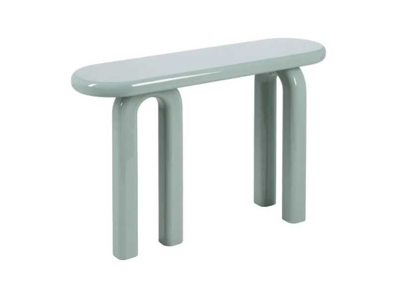 High-gloss lacquered designer console - ARIES