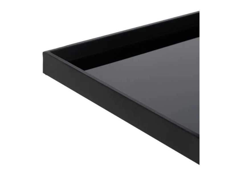 Console au design moderne en acier et verre - CHARLOTTE