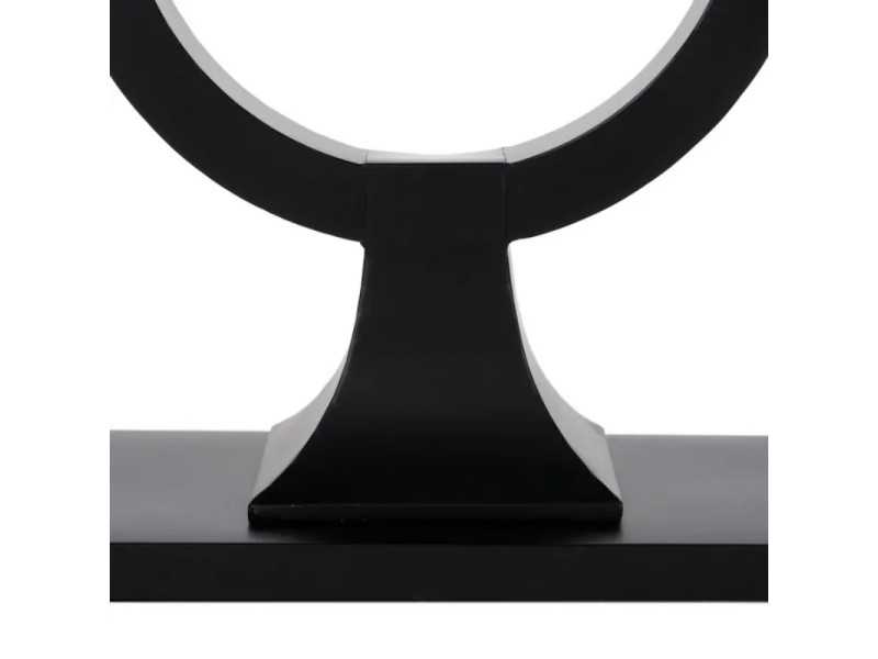 Console au design moderne en acier et verre - CHARLOTTE