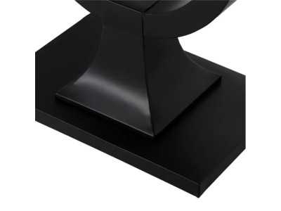 Console au design moderne en acier et verre - CHARLOTTE