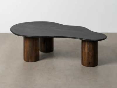 Coffee table with marble top - YEMEN BLACK