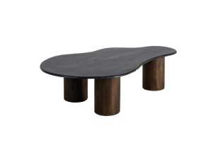Table basse avec plateau en marbre - YEMEN BLACK 2