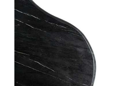 Coffee table with marble top - YEMEN BLACK