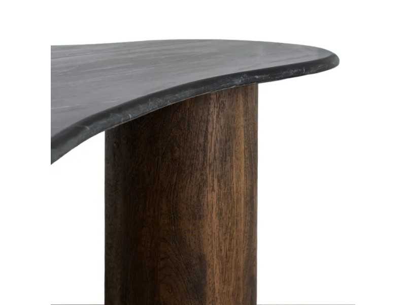 Coffee table with marble top - YEMEN BLACK