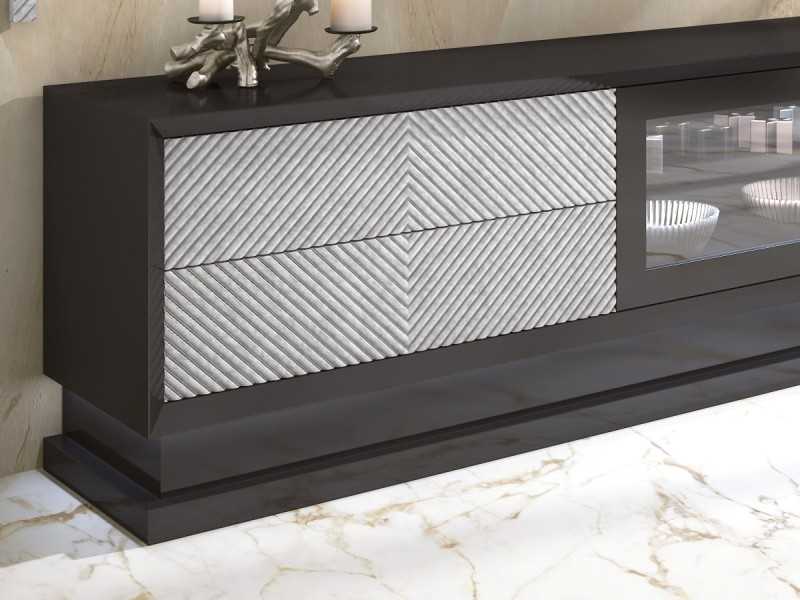 Designer lacquered TV unit - AUBRY