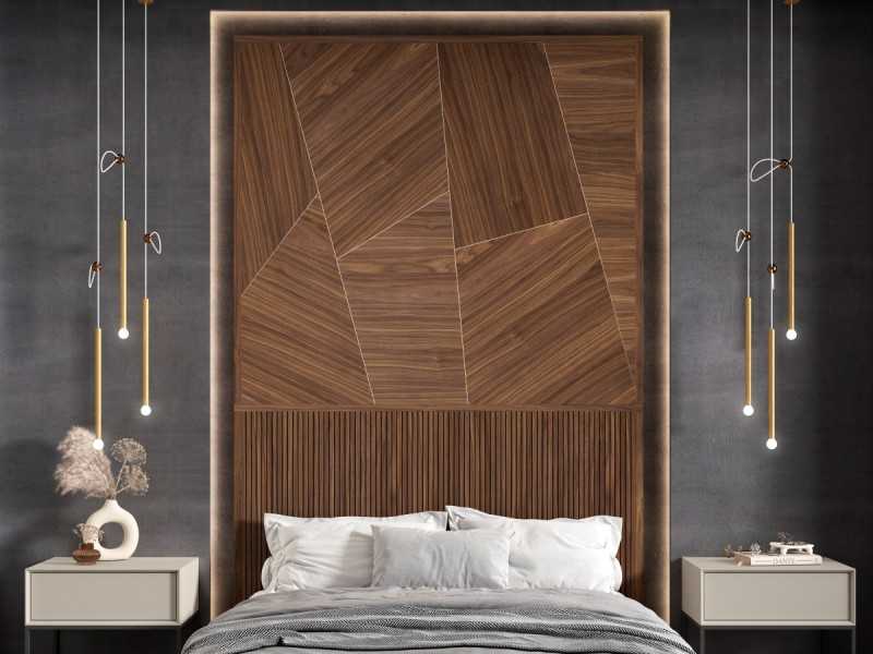 XL designer headboard - ABRANO