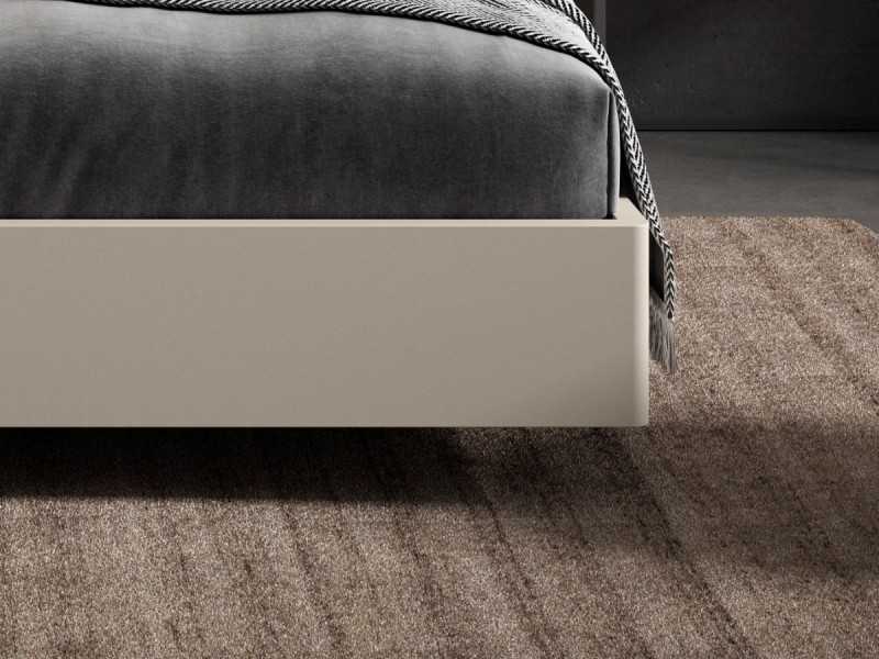 Lit design complet avec tête de lit XXL - ABRANO