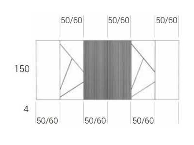 Cama completa de diseño XXL con mesitas de 1 cajón - ABÉLARD
