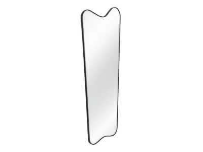 Miroir sur pied avec cadre en aluminium - LUX NEGRO