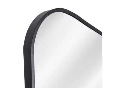 Miroir sur pied avec cadre en aluminium - LUX NEGRO