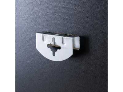 Miroir sur pied avec cadre en aluminium - LUX NEGRO