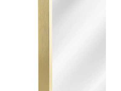 Floor mirror with aluminium frame - LUX ORO